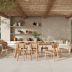table et chaises exterieur de jardin 8 personnes lumo