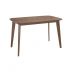 Table rectangulaire Oman 120 cm en bois foncé
