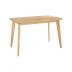 Table rectangulaire Oman 120 cm en bois clair