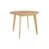 Table ronde Réno ∅100 cm en bois clair
