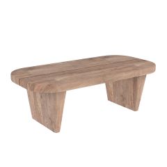 achat table basse rectangulaire en bois de pin recycle