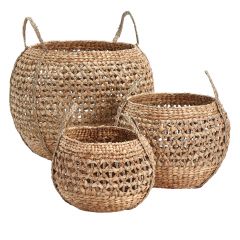 achat panier trois lot en posidonie