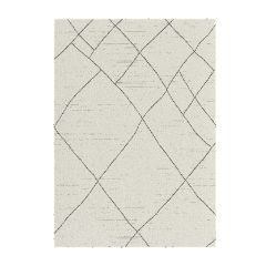 achat tapis blanc tisse a motifs blanc 120 cm 170 cm square_1