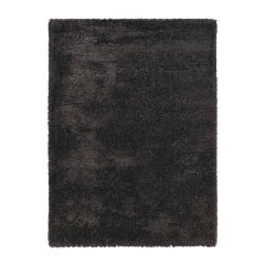 achat tapis gris fonce poils longs 120 cm 170 cm