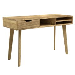 acheter bureau en bois clair naturel scandinave