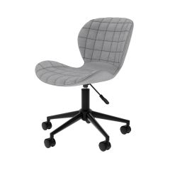 acheter chaise de bureau mazzia gris tissu