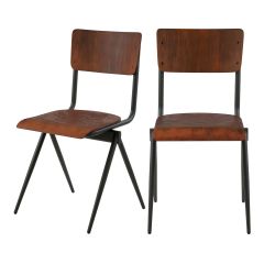 acheter chaise ecolier en bois et metal ozzie
