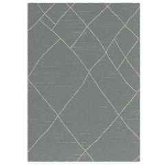 acheter de tapis square 160 cm 230 cm gris a motifs