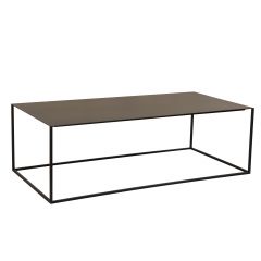 acheter table basse rectangulaire noire