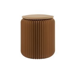 assise pliable marron