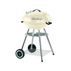 barbecue rond blanc tendance