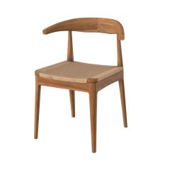 chaise java en bois de teck cordage type loom