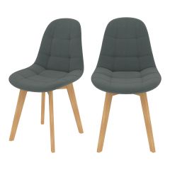 acheter chaise gris fonce scandinave