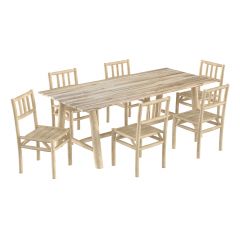 ensemble table et chaises de jardin morillo