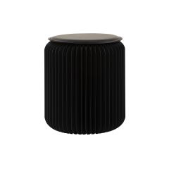 grand tabouret noir
