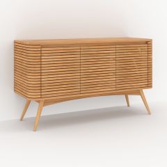 Meuble de salle de bain Soho en bois de teck 140 cm