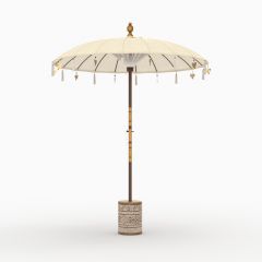 Pack parasol et pied de parasol Ali