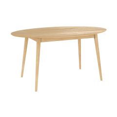 table eddy 150 cm bois clair oval_1