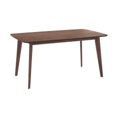 table en bois fonce oman 150 cm