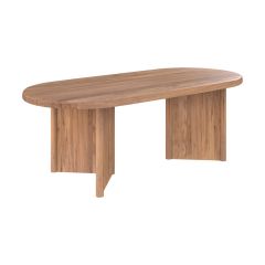 table ovale 8 personnes en bois de teck 200 cm bana