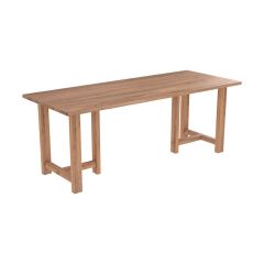 table rectangulaire 8 personnes en bois de teck padar