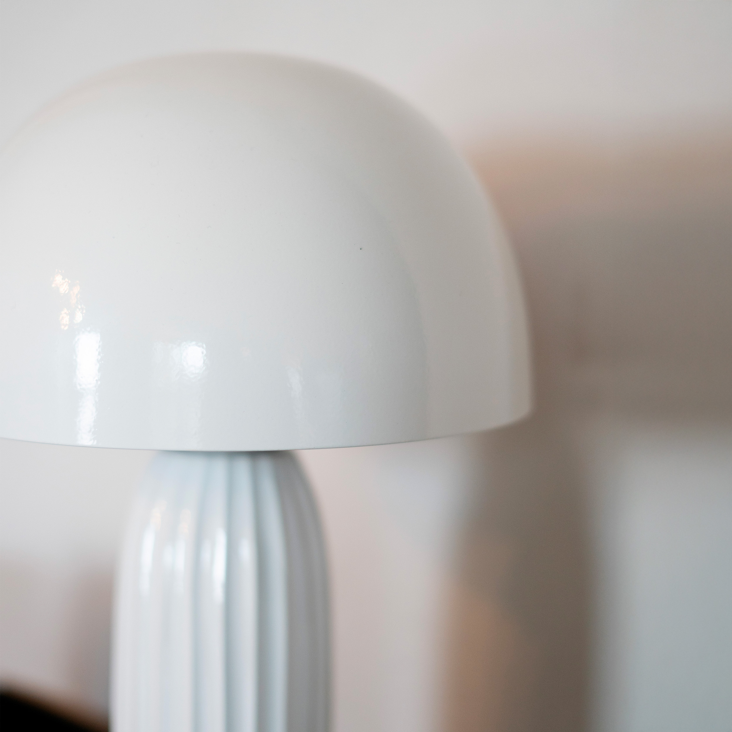 Lampe Joy en métal blanc