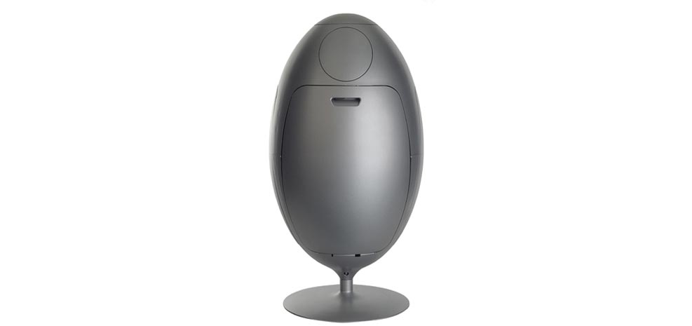 poubelle tri Ovetto gris 9