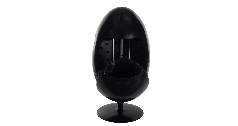poubelle tri Ovetto noir mat 3
