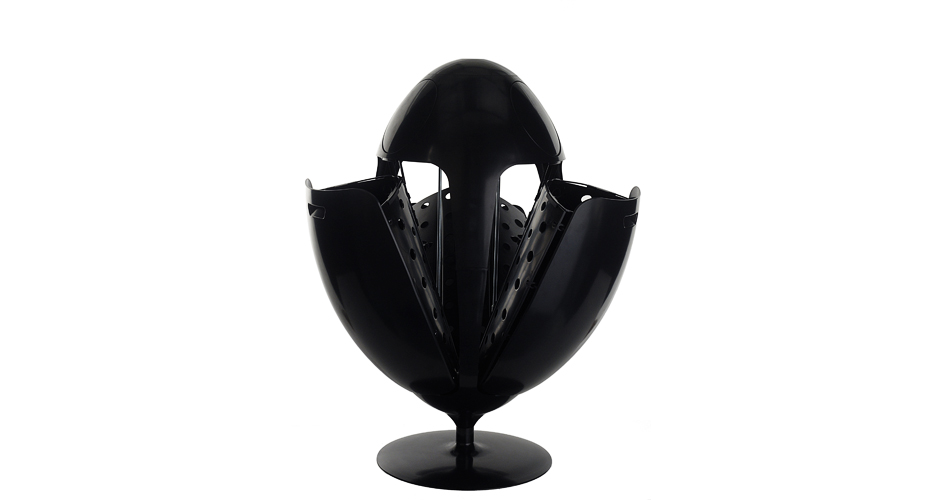 poubelle tri Ovetto noir mat 5